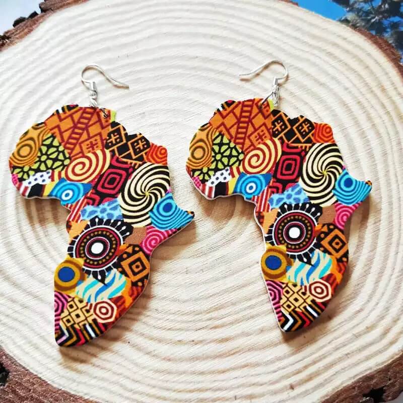 Africa Colorful Earrings