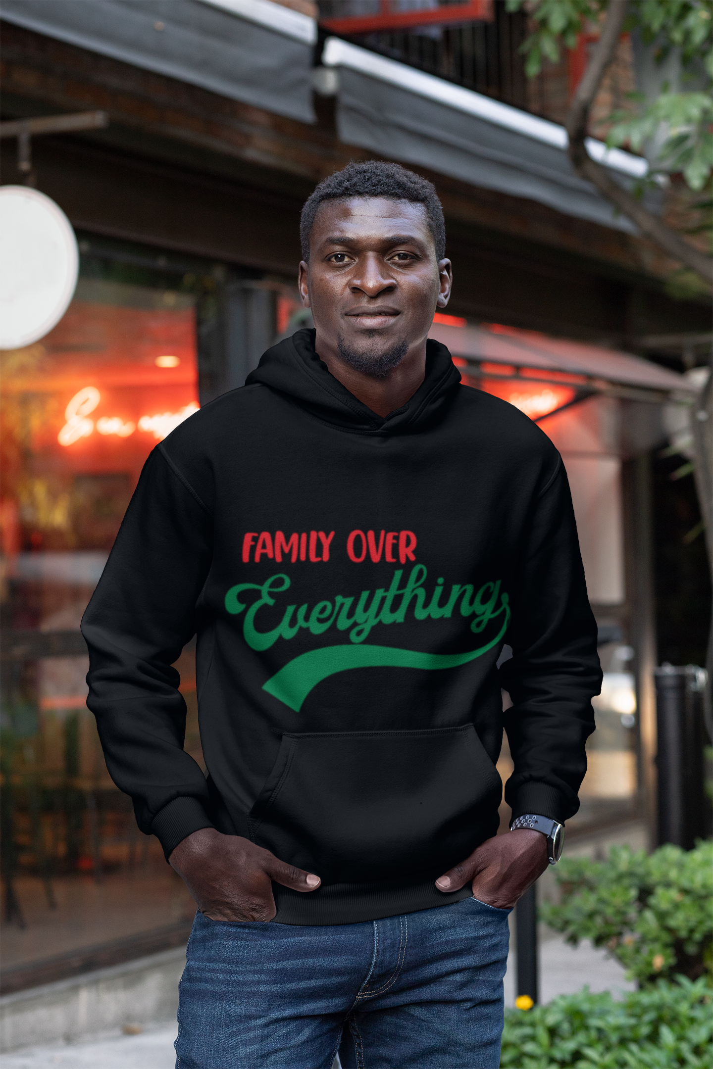 Family Over Everything Hoodie